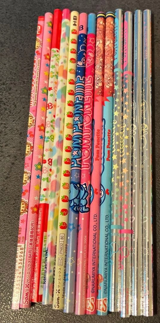 新品未使用 鉛筆セット26本入り 文房具セット エンジェルブルー ポンポネット含の写真2枚目