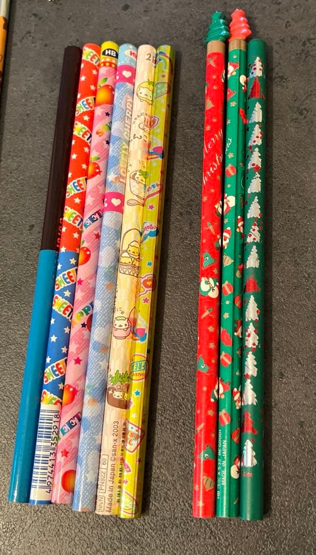 新品未使用　鉛筆セット26本入り　文房具セット　エンジェルブルー　ポンポネット含の写真4枚目