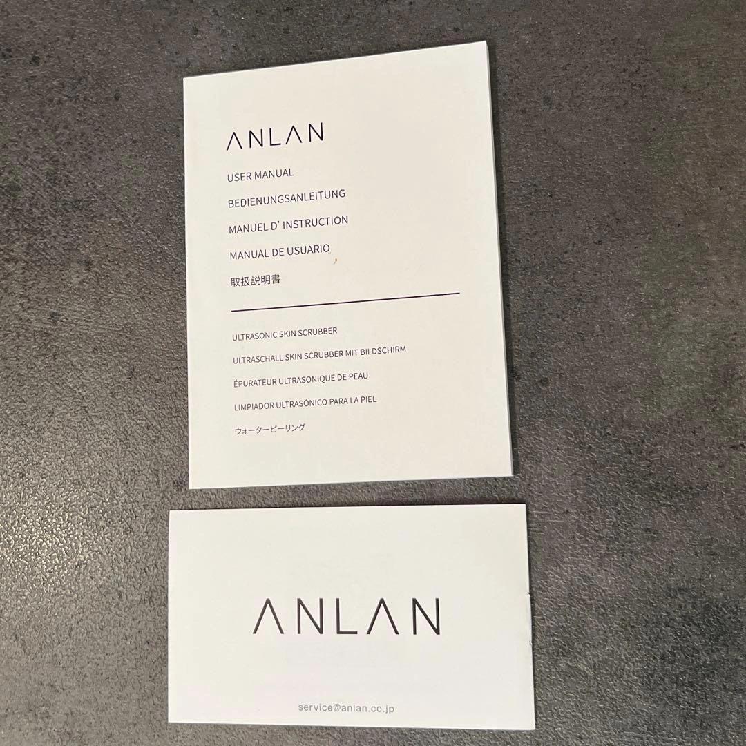 美品 ANLAN ウォーターピーリング 美顔器 本体 取扱説明書付き 動作確認済の写真3枚目