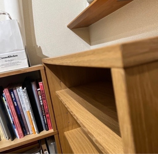 無印良品　本棚　　棚の写真2枚目