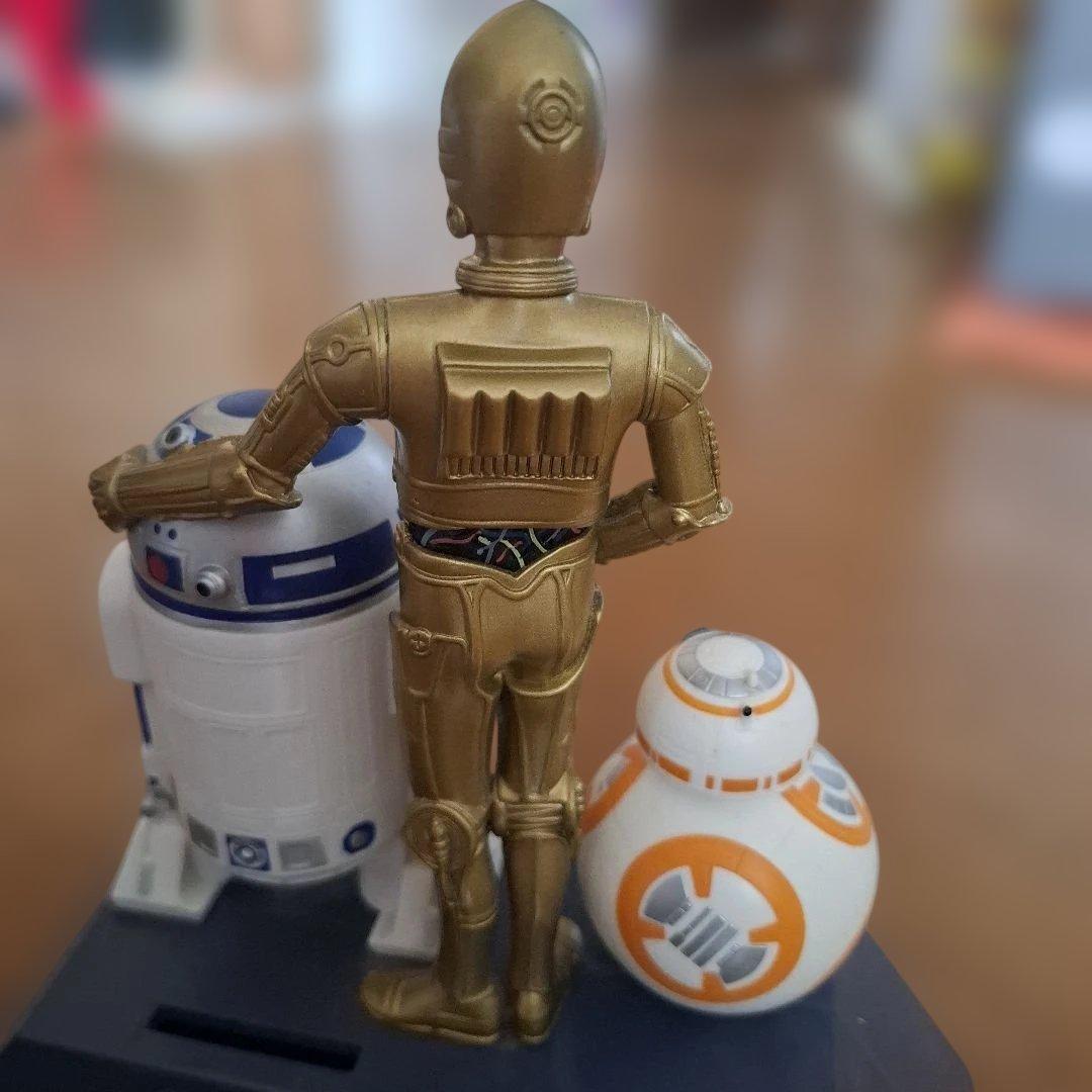STAR TOURS フィギュア C-3PO R2-D2 BB-8貯金箱の写真4枚目