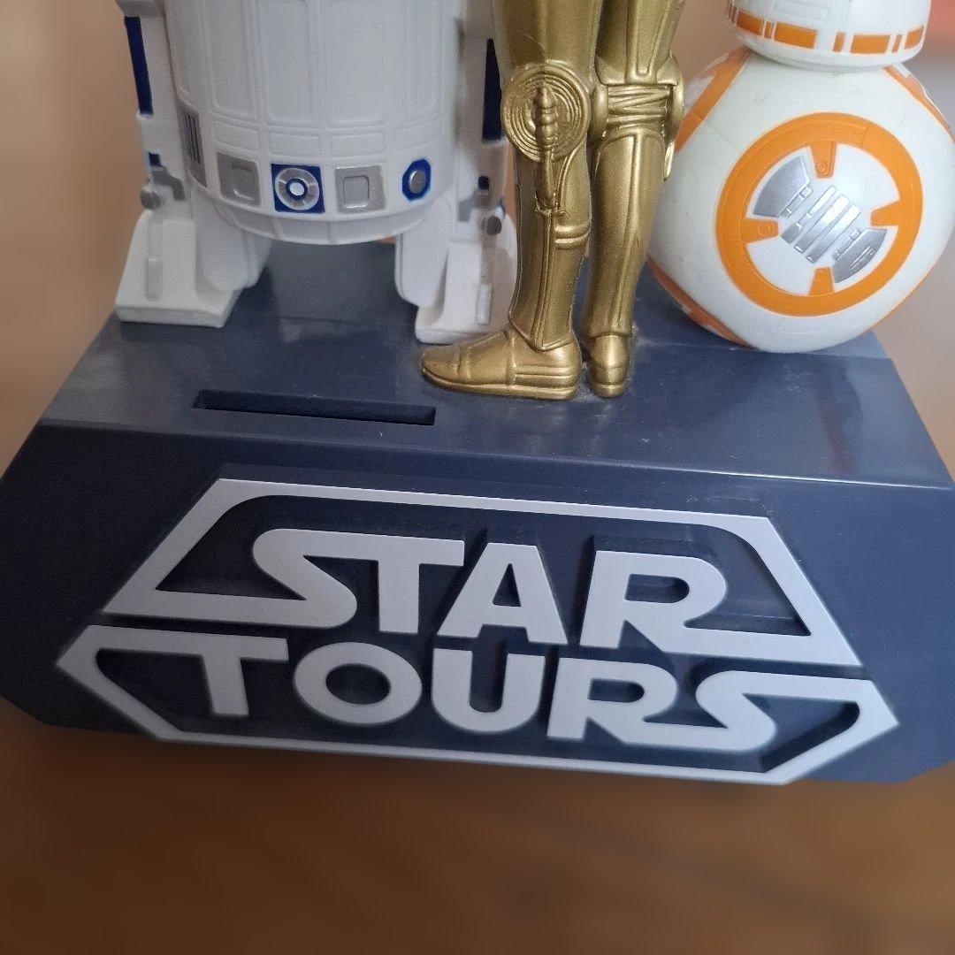 STAR TOURS フィギュア C-3PO R2-D2 BB-8貯金箱の写真5枚目