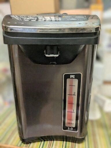 【動作確認済】タイガー 蒸気レスVE電気まほうびん とく子さん 3.0L(PIG-S型)電気ポットの写真2枚目