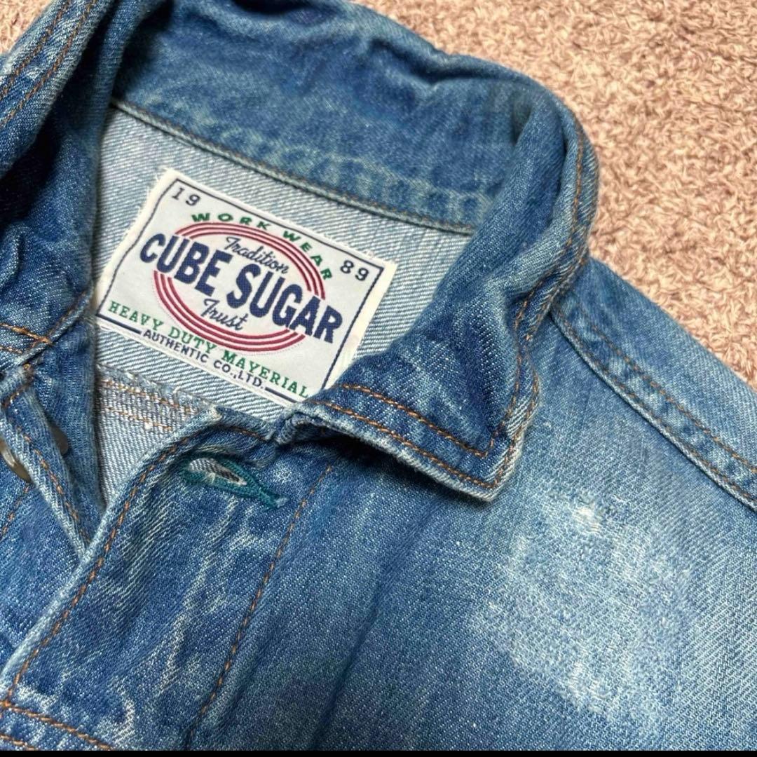 CUBE SUGAR デニムジャケットの写真2枚目