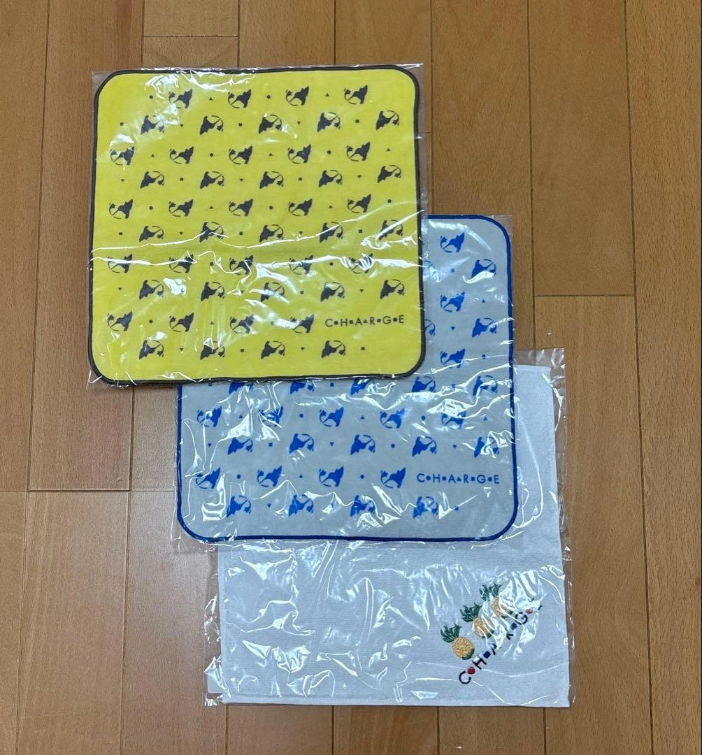 charge 新品 未開封 タオルハンカチセット 日本製