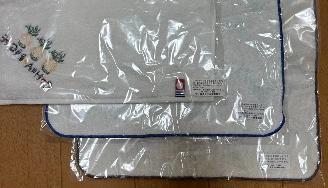 charge 新品 未開封 タオルハンカチセット 日本製の写真2枚目