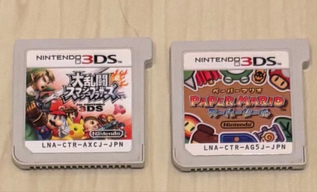 大乱闘スマッシュブラザーズ & Paper Mario 2本セット