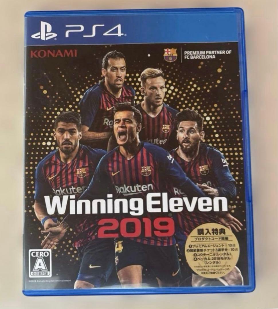[動作確認済] Winning Eleven 2019 PS4 ソフト