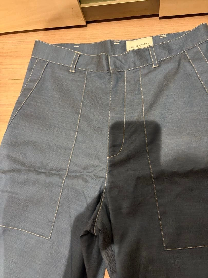 未使用保管品UNITED ARROWS ワイドパンツ 38の写真2枚目