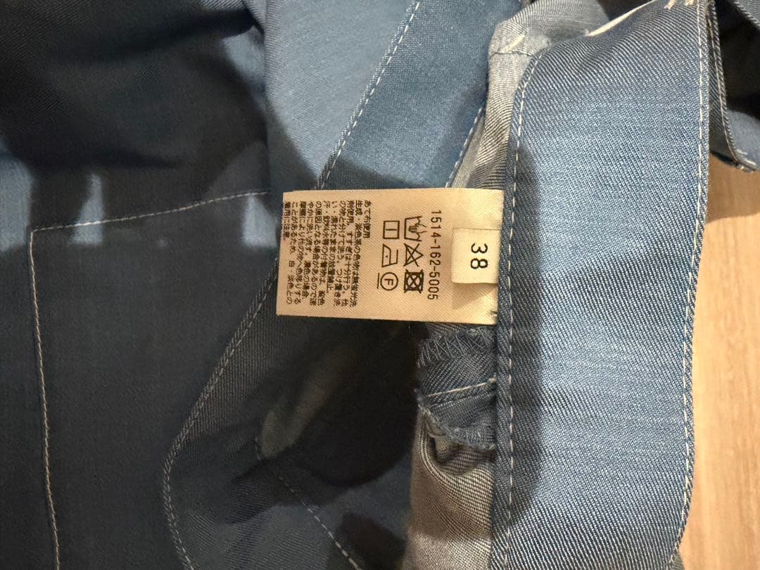 未使用保管品UNITED ARROWS ワイドパンツ 38の写真3枚目