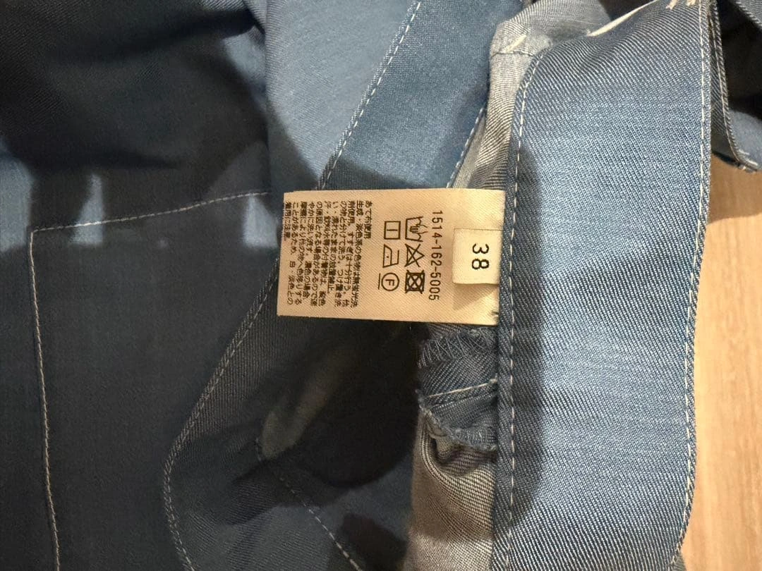 未使用保管品UNITED ARROWS ワイドパンツ 38の写真3枚目