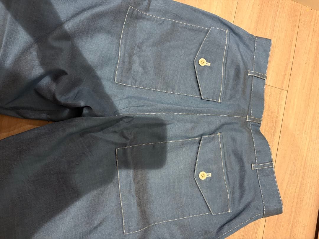 未使用保管品UNITED ARROWS ワイドパンツ 38の写真4枚目