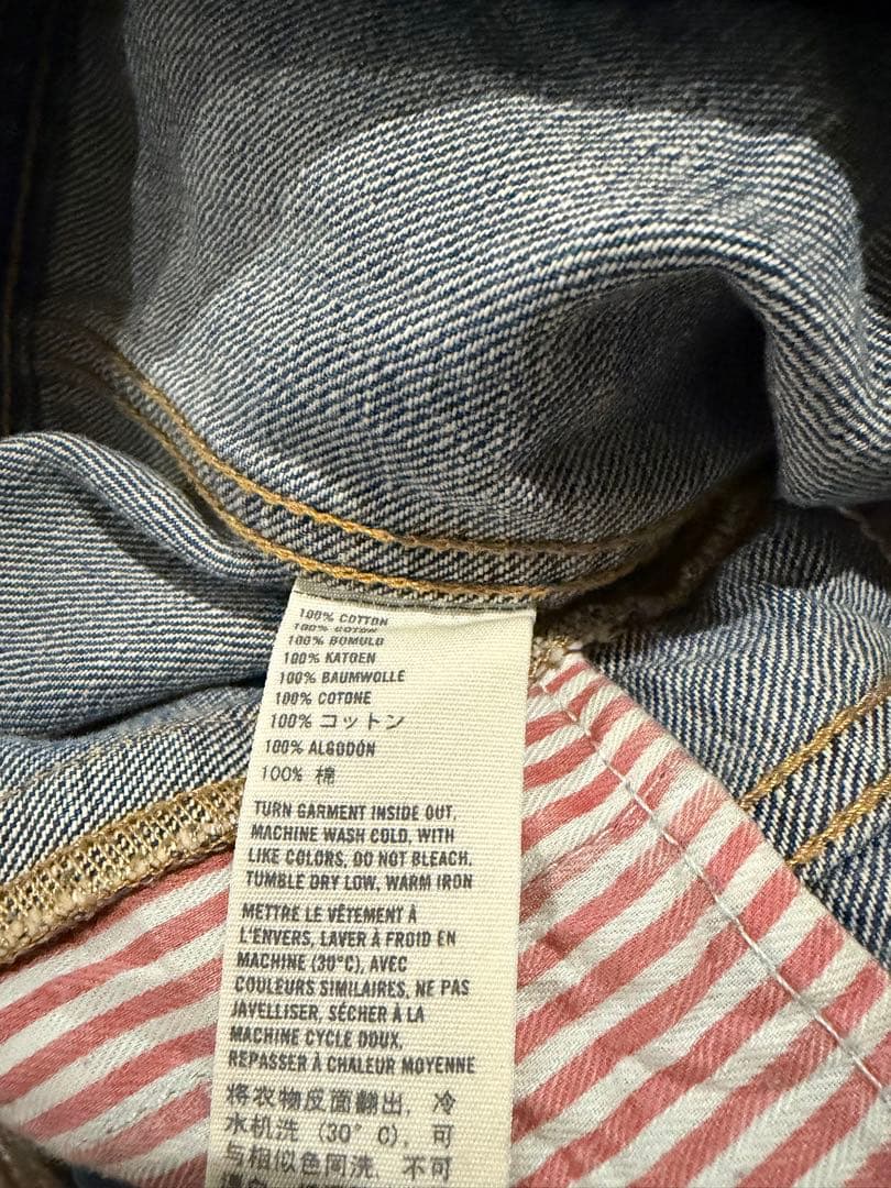 美品Abercrombie & Fitch デニムジャケット Sの写真4枚目