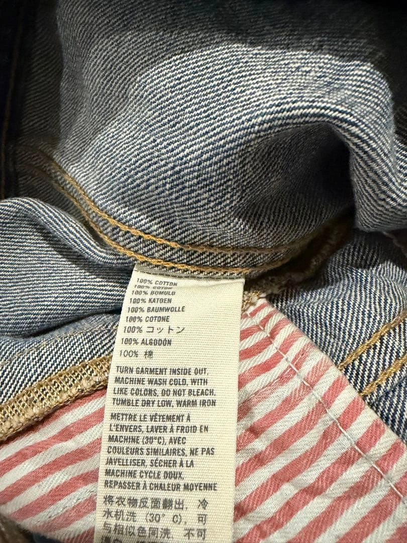美品Abercrombie & Fitch デニムジャケット Sの写真4枚目