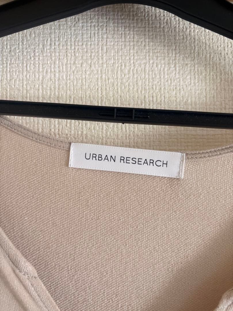URBAN RESEARCHカシュクール ロングワンピース 長袖の写真2枚目