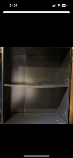 引取限定 世田谷区IKEA BILLY イケア ビリー 本棚 ブラックオーク調の写真3枚目