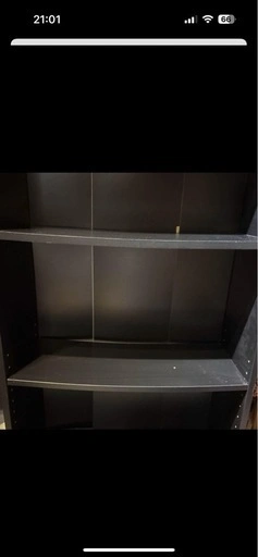 引取限定 世田谷区IKEA BILLY イケア ビリー 本棚 ブラックオーク調の写真4枚目