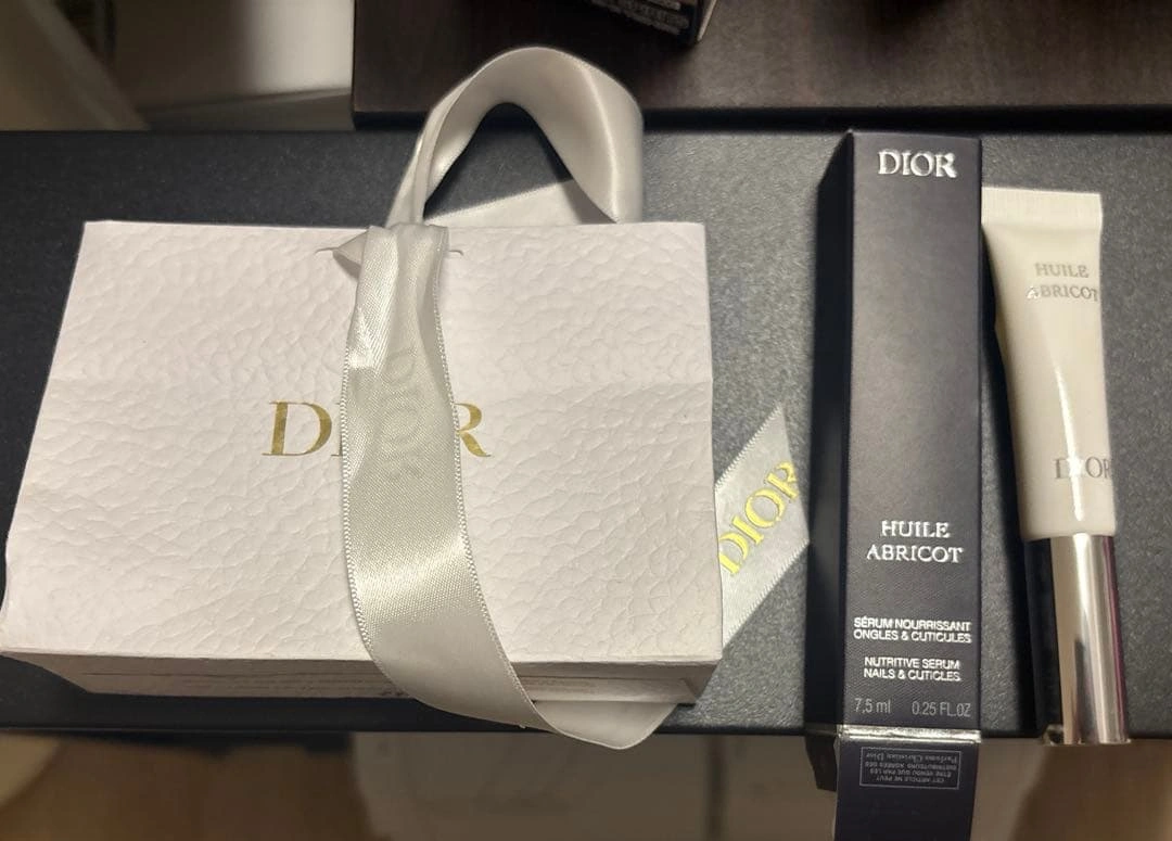 【新品未使用】Dior HUILE ABRICOT ネイルオイル 7.5ml
