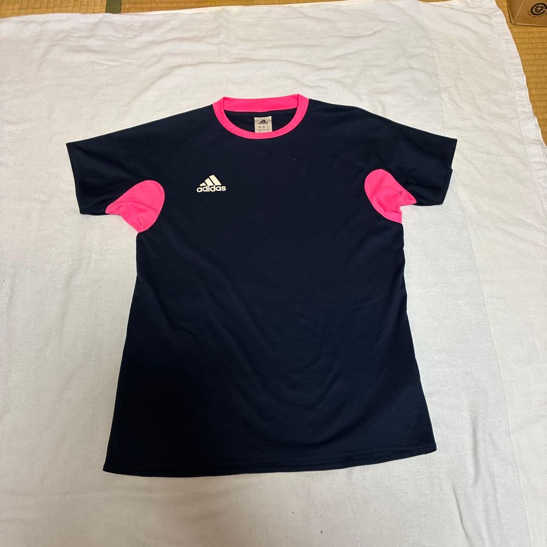 adidas サッカー プラクティスシャツ 濃紺 Mサイズ