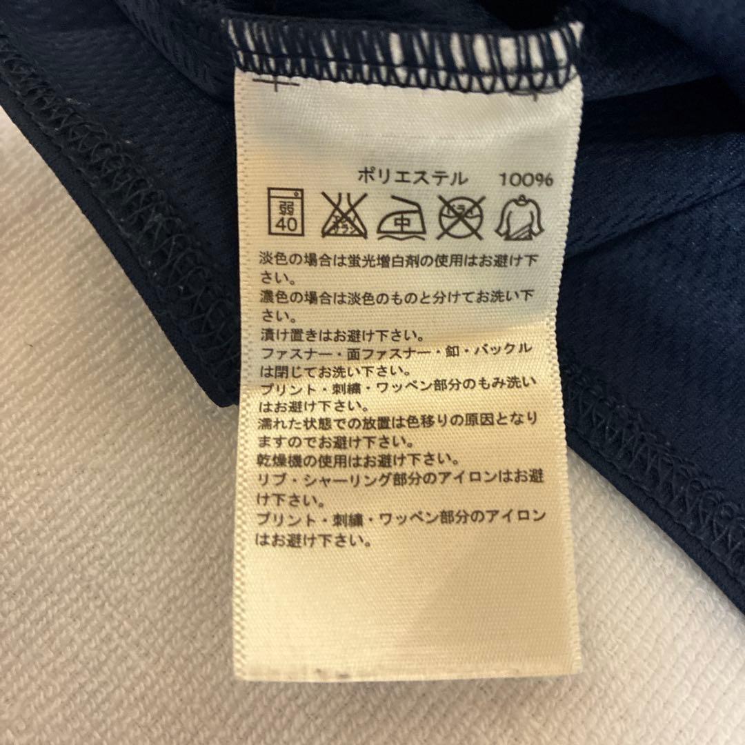 adidas サッカー プラクティスシャツ 濃紺 Mサイズの写真6枚目
