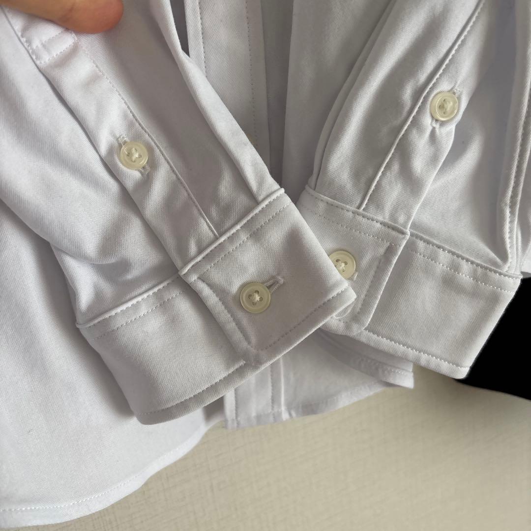 2026.3月新品購入2度着用 UNIQLO キッズ コンフォートシャツ 140の写真3枚目