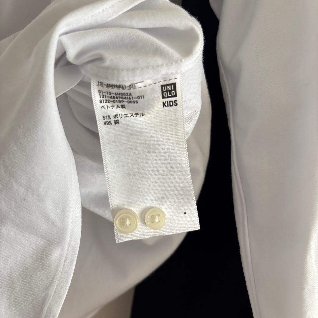 2026.3月新品購入2度着用 UNIQLO キッズ コンフォートシャツ 140の写真5枚目