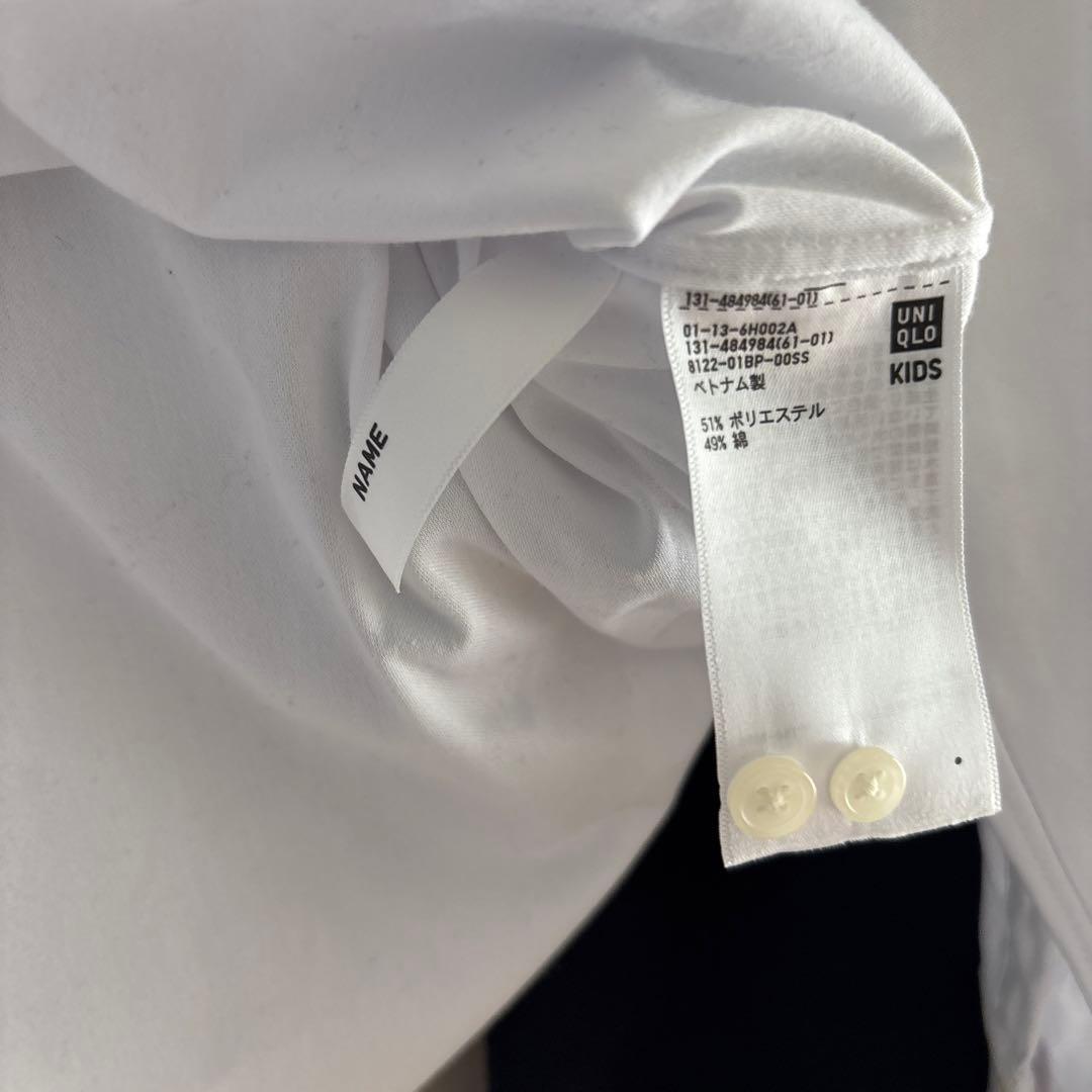 2026.3月新品購入2度着用 UNIQLO キッズ コンフォートシャツ 140の写真6枚目