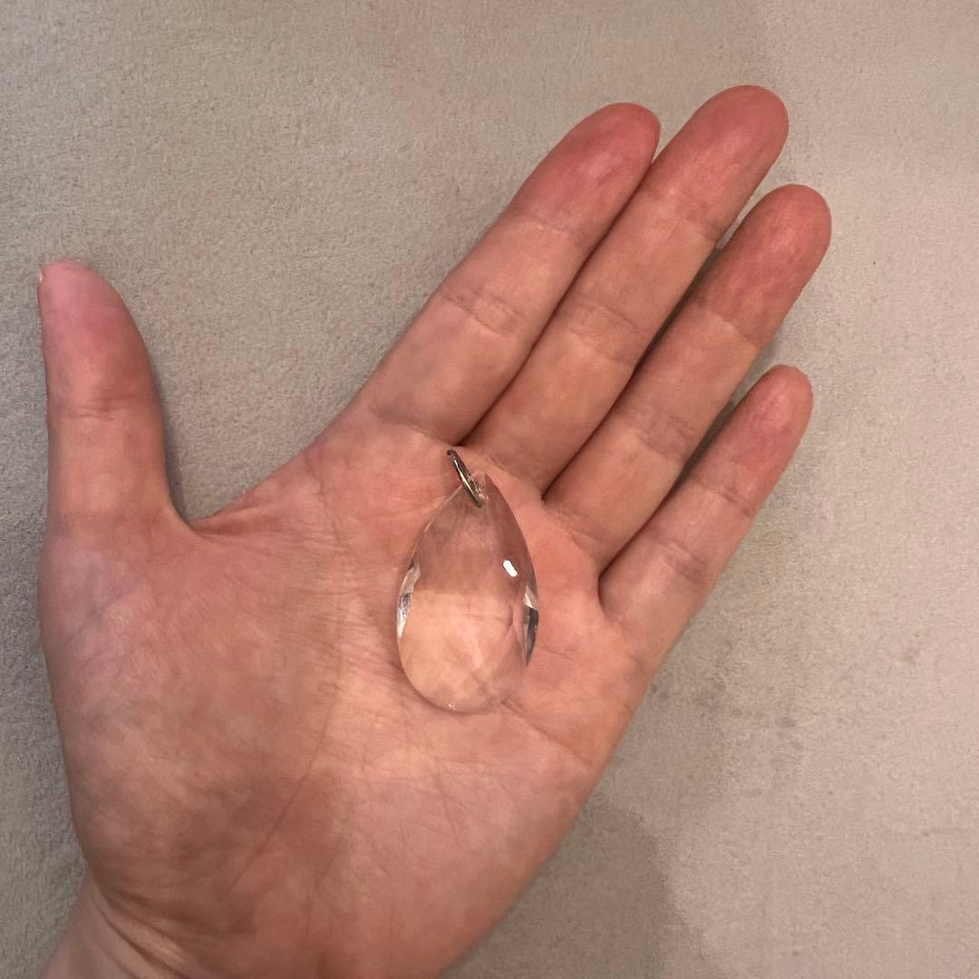ガラスペンダントトップアクセサリー素材ハンドメイドの写真3枚目
