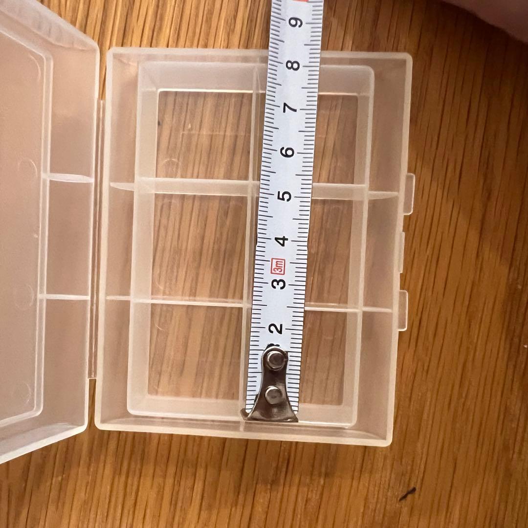 仕切り付き ピルケース 2個セット 薬ケース 小物入れの写真3枚目