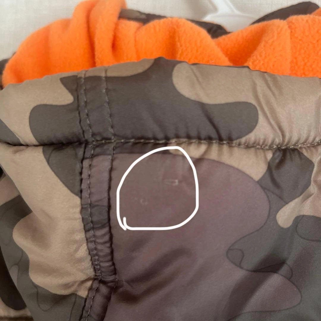 TOMMY HILFIGER カモフラ柄 中綿ジャケットの写真3枚目