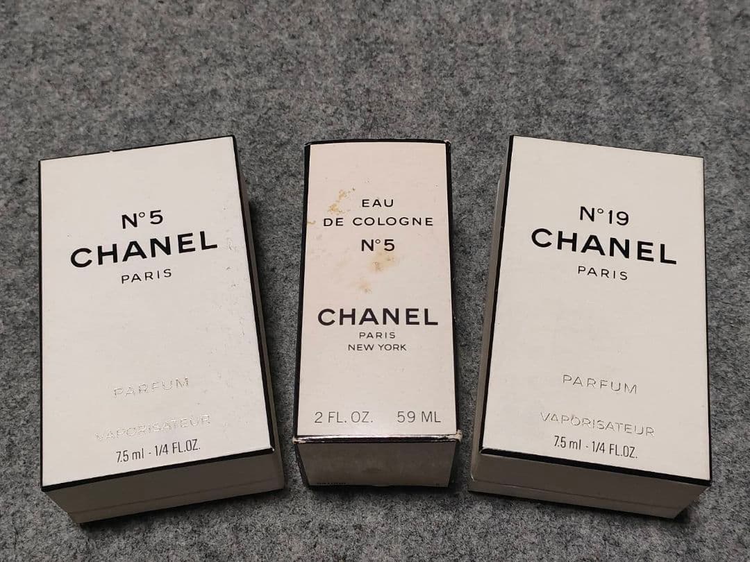 ほぼ未使用シャネル ヴィンテージ香水 3点セット N°5 /N°19CHANELの写真7枚目
