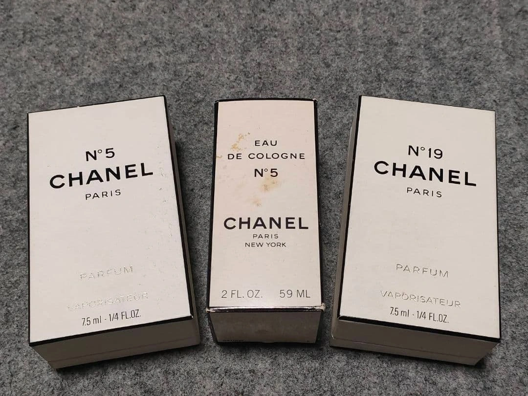 ほぼ未使用シャネル ヴィンテージ香水 3点セット N°5 /N°19CHANELの写真7枚目