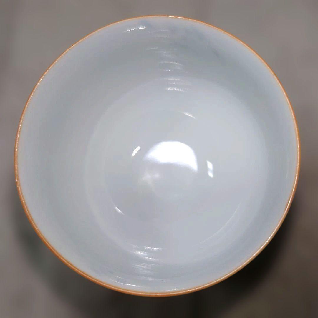 【未使用】有田焼 華山作 染付水仙文 茶器揃 急須 湯呑5客 木箱入の写真4枚目