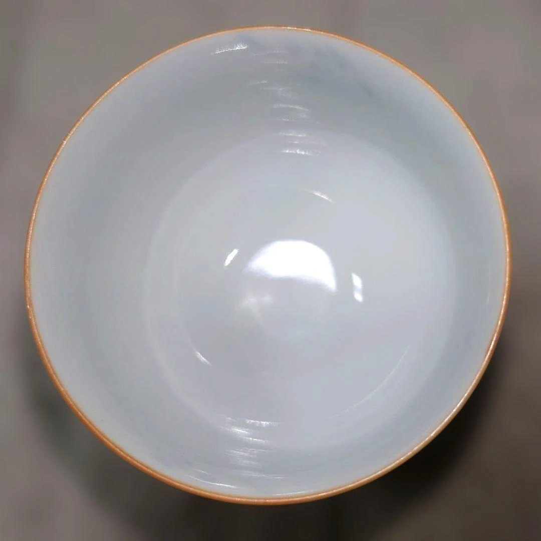 【未使用】有田焼 華山作 染付水仙文 茶器揃 急須 湯呑5客 木箱入の写真4枚目