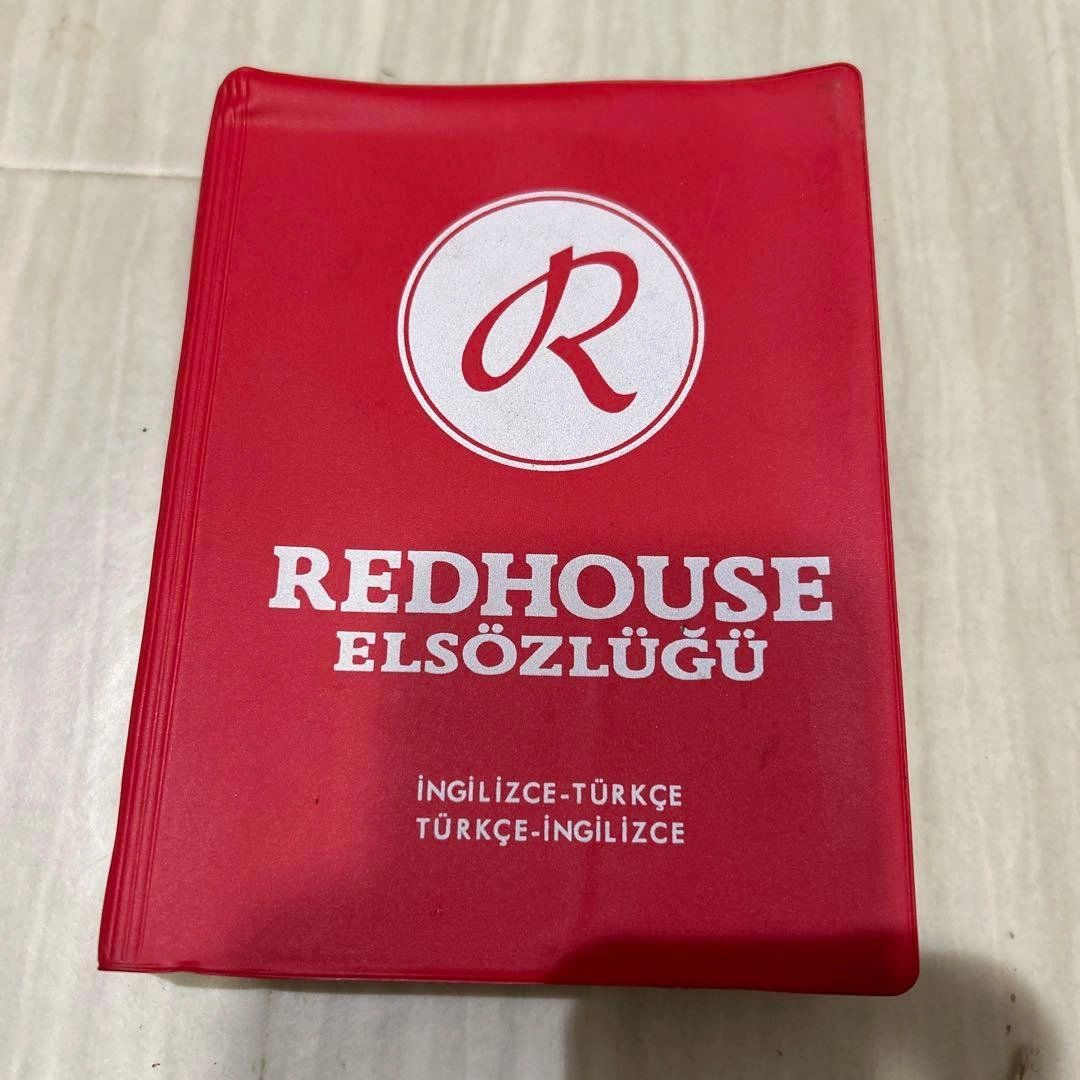 【現地で購入】Redhouse Cep Sözlüğü 英土・土英ポケット辞書