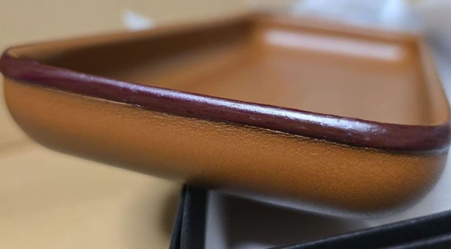 ソメルサドル SOMES SADDLE レザー 小物置き ペントレー 企業名ありの写真5枚目