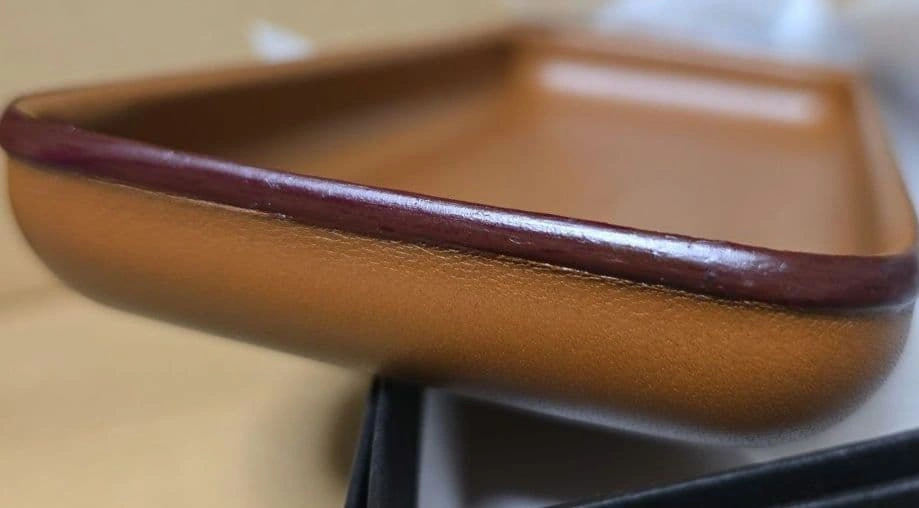 ソメルサドル SOMES SADDLE レザー 小物置き ペントレー 企業名ありの写真5枚目