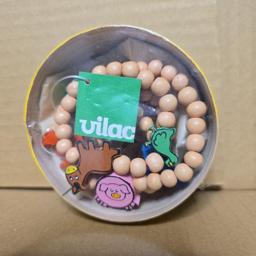 Vilac ヴィラック 木製 知育玩具 ネックレス ブレスレット 指輪 セット