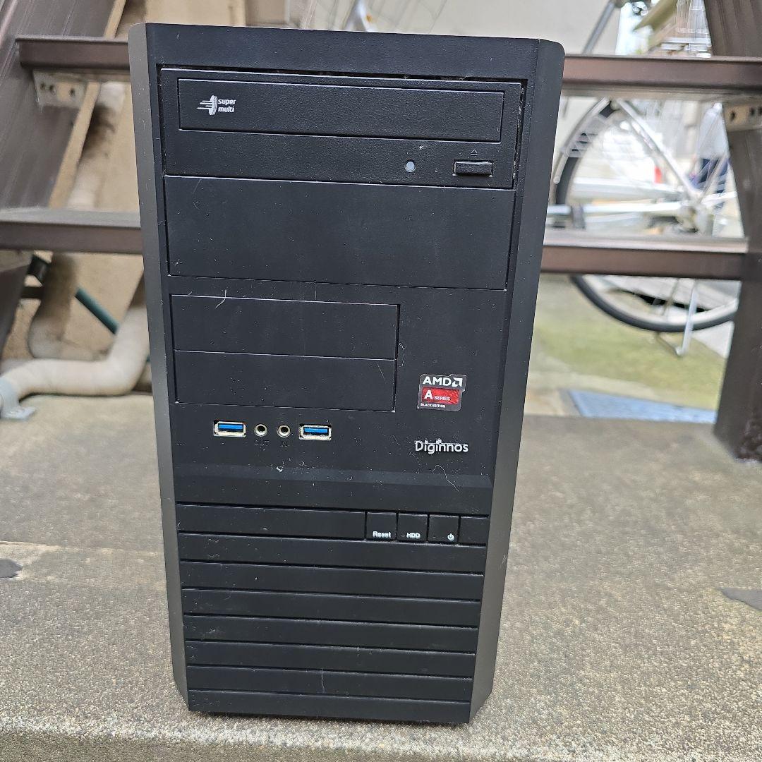 ジャンク・部品取り用 ドスパラ Diginnos デスクトップPC 詳細未確認