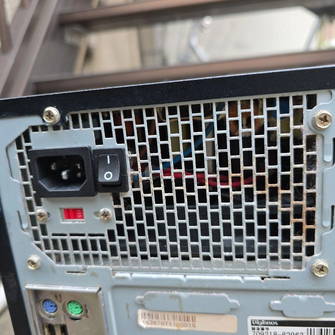 ジャンク・部品取り用 ドスパラ Diginnos デスクトップPC 詳細未確認の写真6枚目