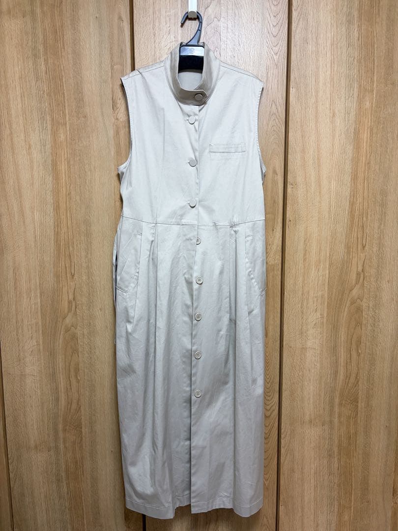 【新品未使用】KBF 2WAY トレンチコート ロング丈 ベージュ