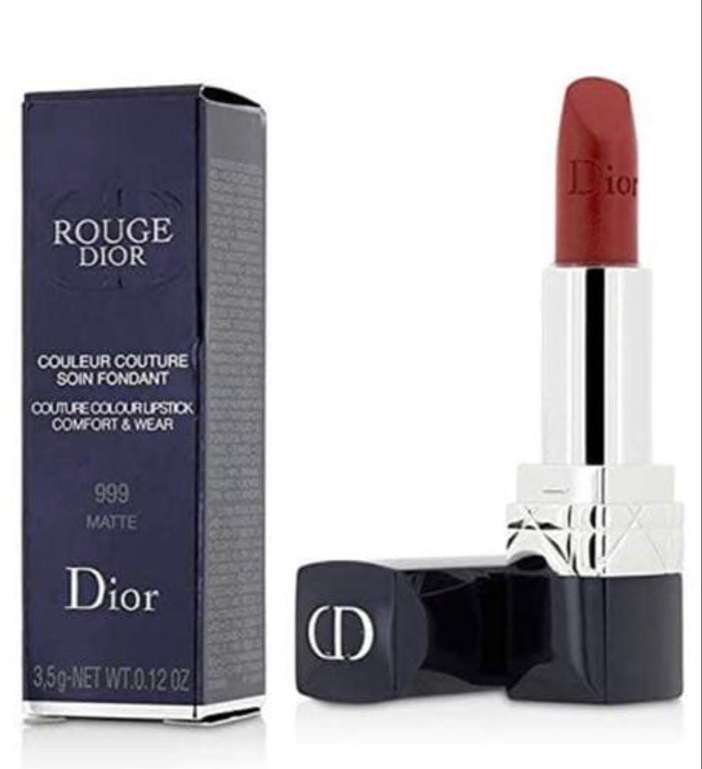 【新品袋付き】Dior ルージュ ディオール 999 マット 口紅の写真2枚目
