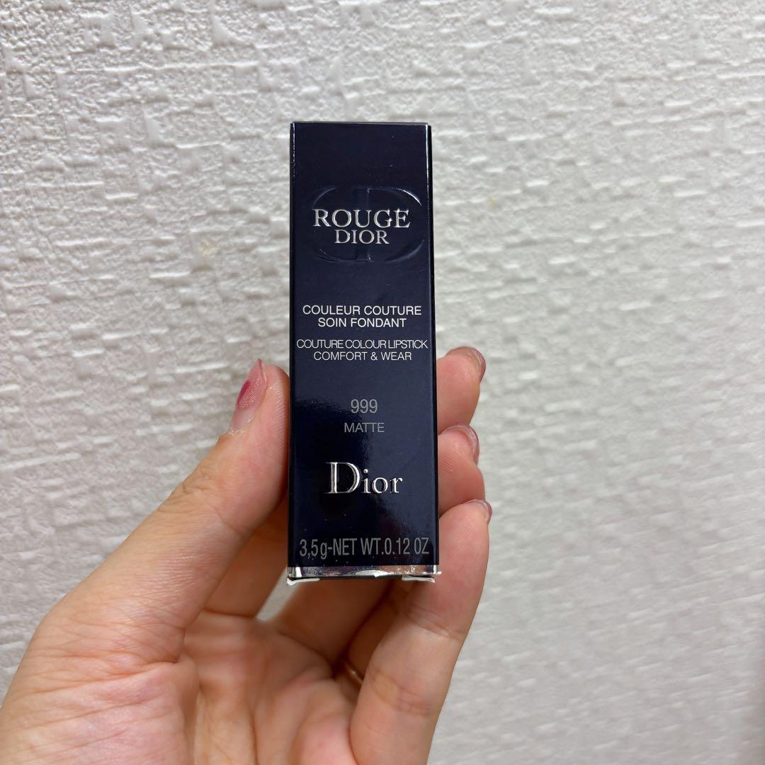 【新品袋付き】Dior ルージュ ディオール 999 マット 口紅の写真4枚目