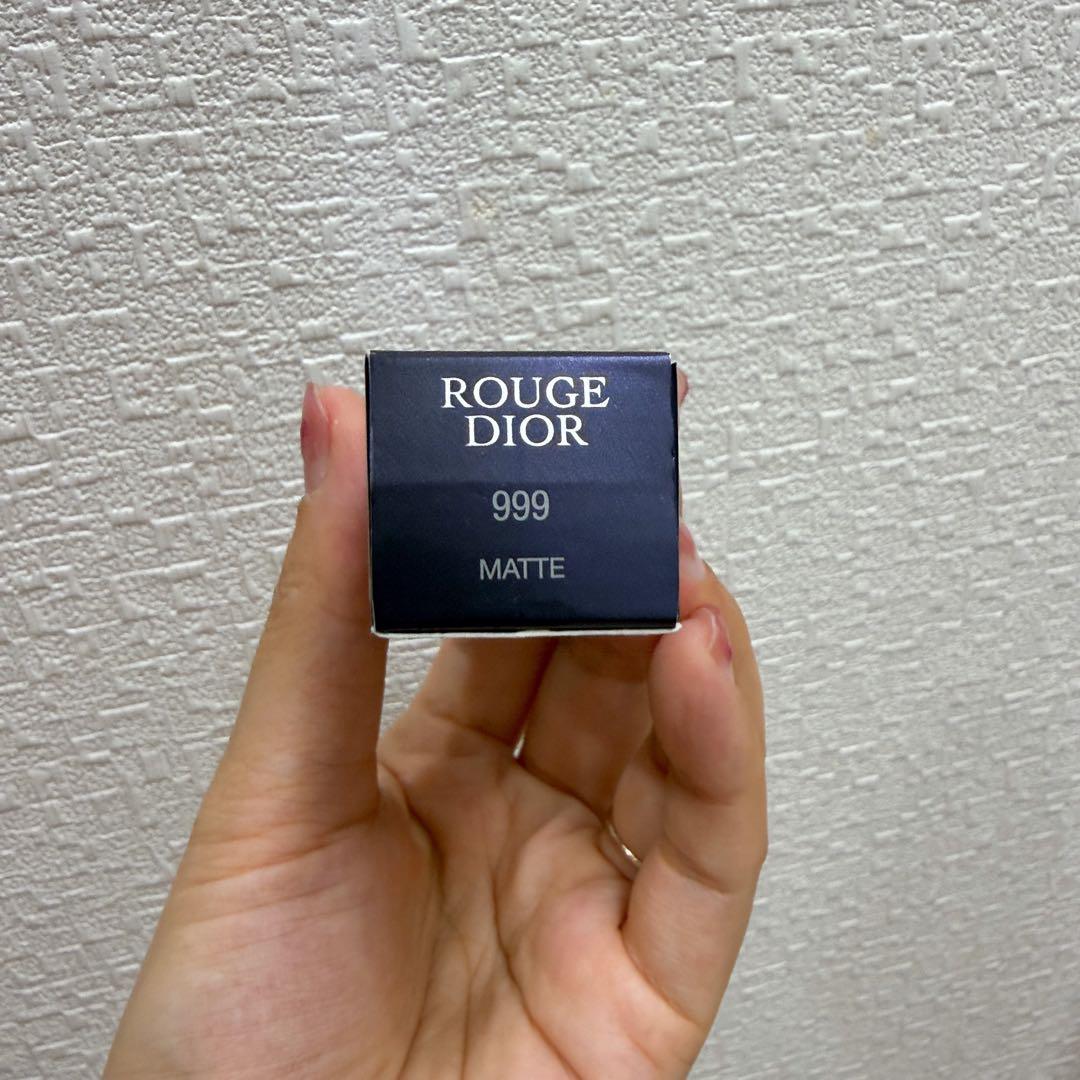 【新品袋付き】Dior ルージュ ディオール 999 マット 口紅の写真6枚目
