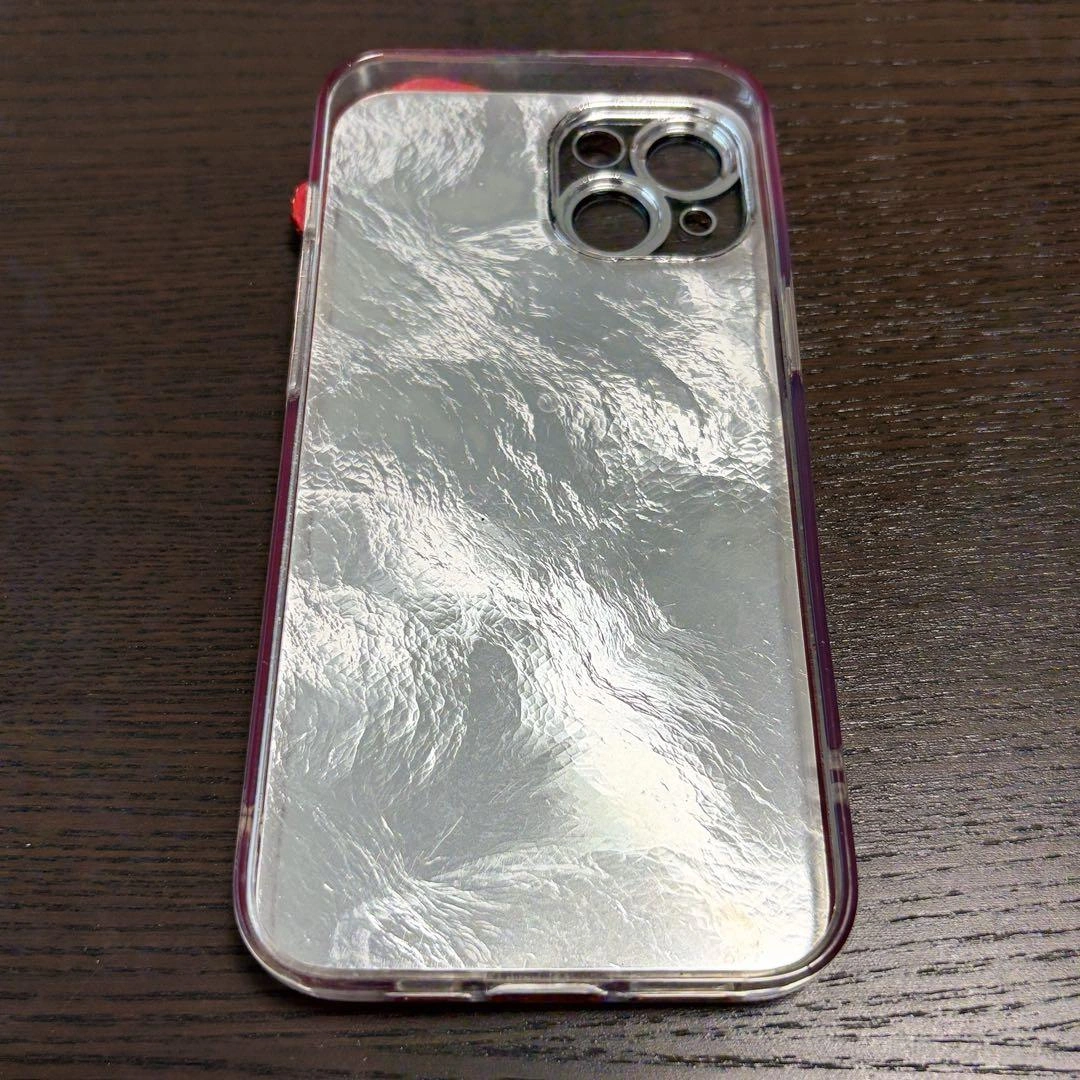 iPhone14ケース ハローキティレッド リボン装飾の写真3枚目