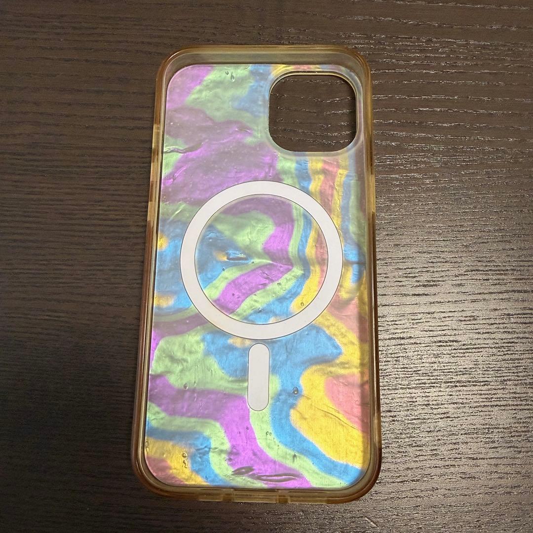 iPhone14ケース オーロラ ニュアンスデザイン MagSafe対応の写真2枚目