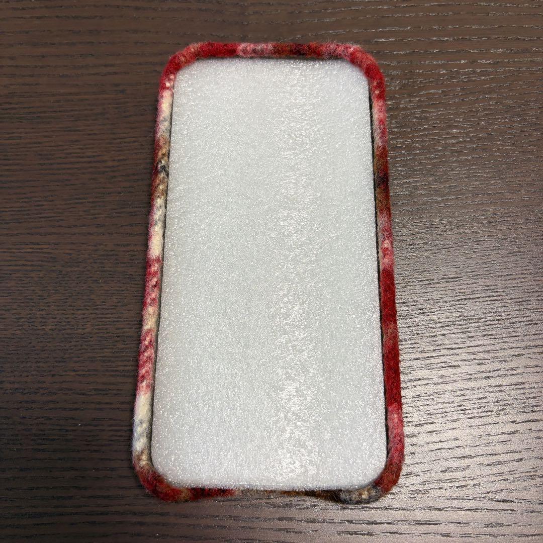 【新品】 GARTER iPhone14ケース チェック柄の写真2枚目