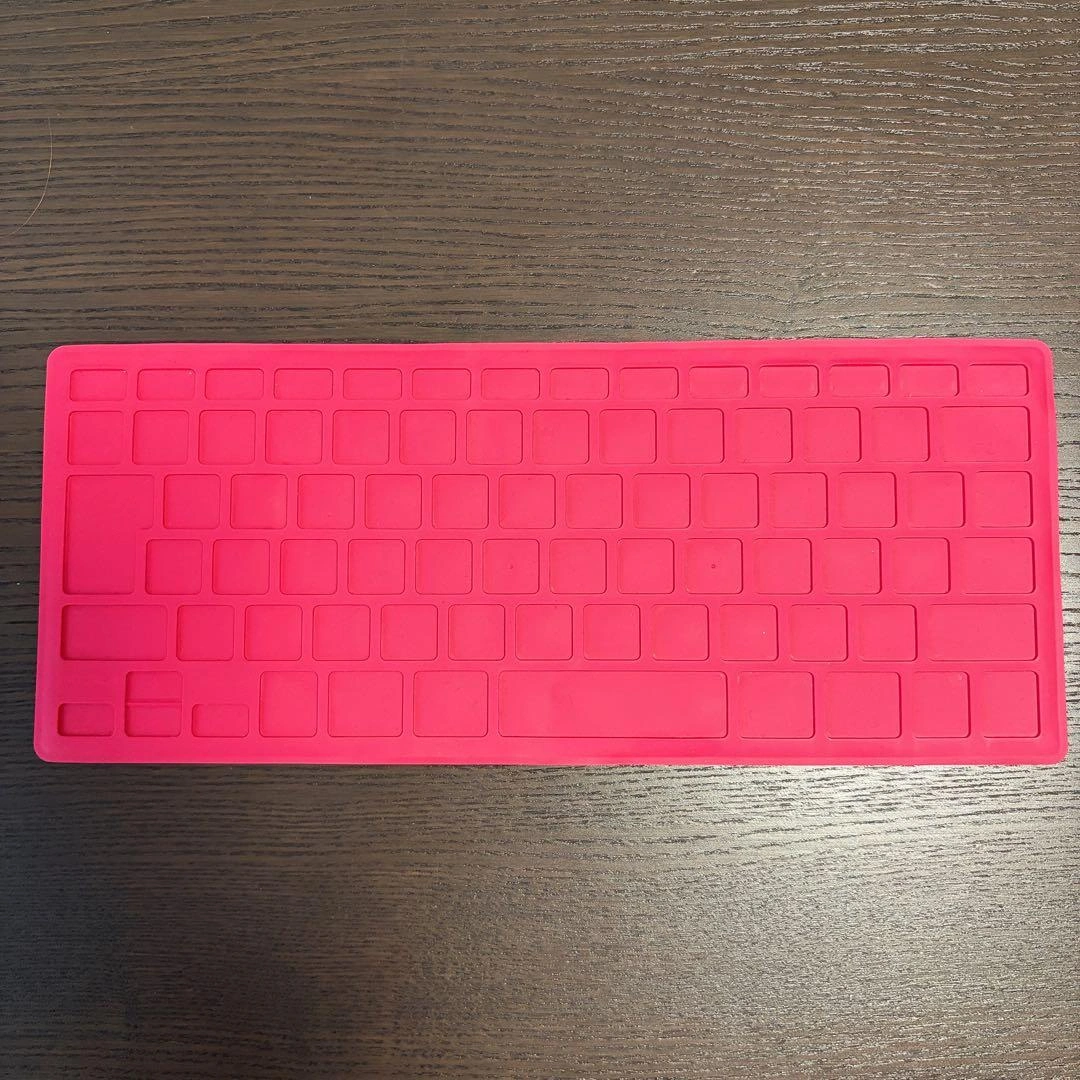 ELECOM Apple純正キーボードカバー PKS-MACB6 ピンクの写真4枚目