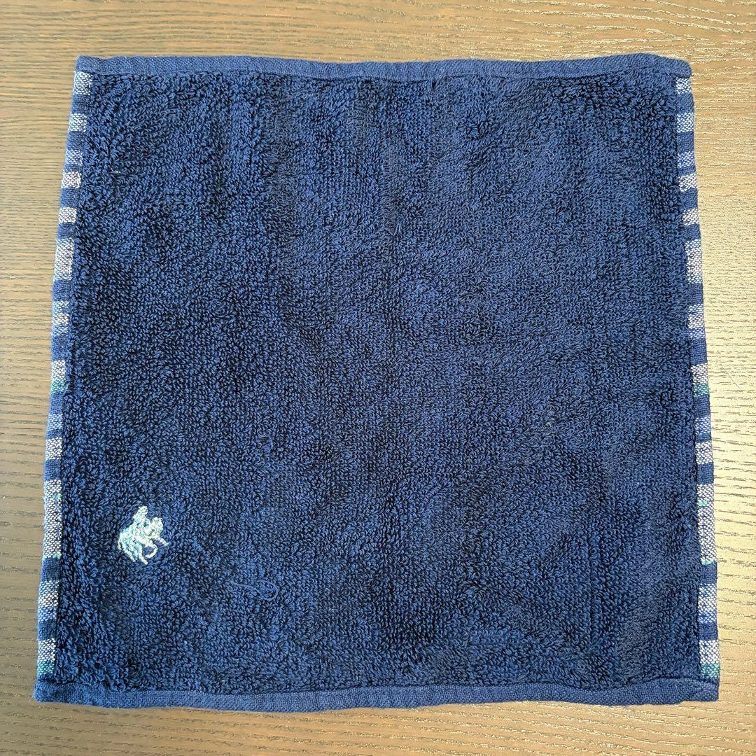 Polo Ralph Lauren ハンカチ タオルハンカチ ネイビーの写真2枚目