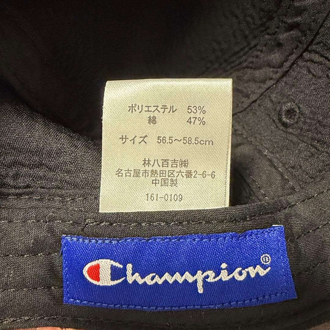 Champion ワークキャップ ブラックの写真6枚目